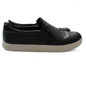 Dr. Scholl’s Black Reptile skin slip-on sneaker